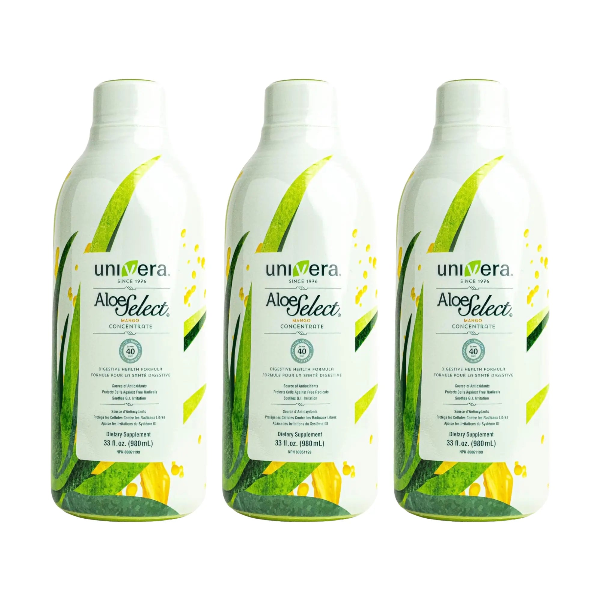 Aloe Select Mango 3 Pack Univera CA