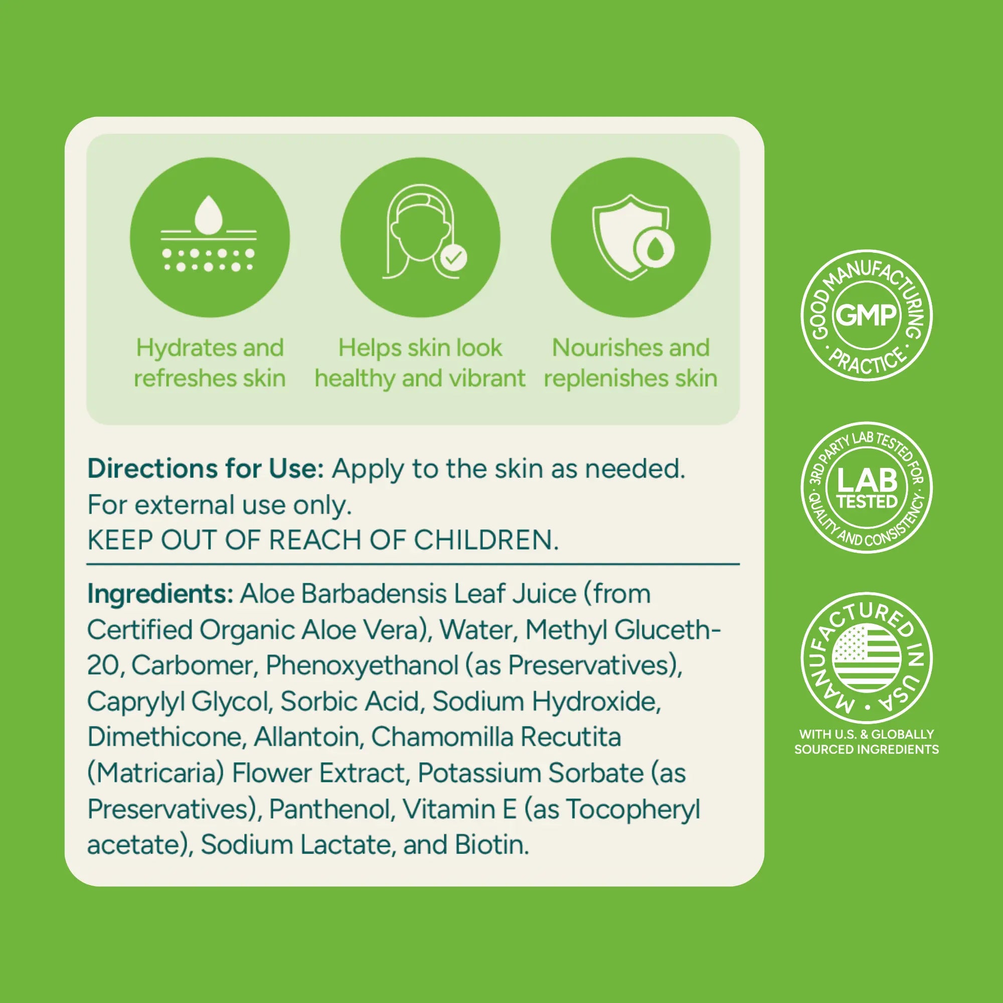 Aloe in the Raw™ Univera CA