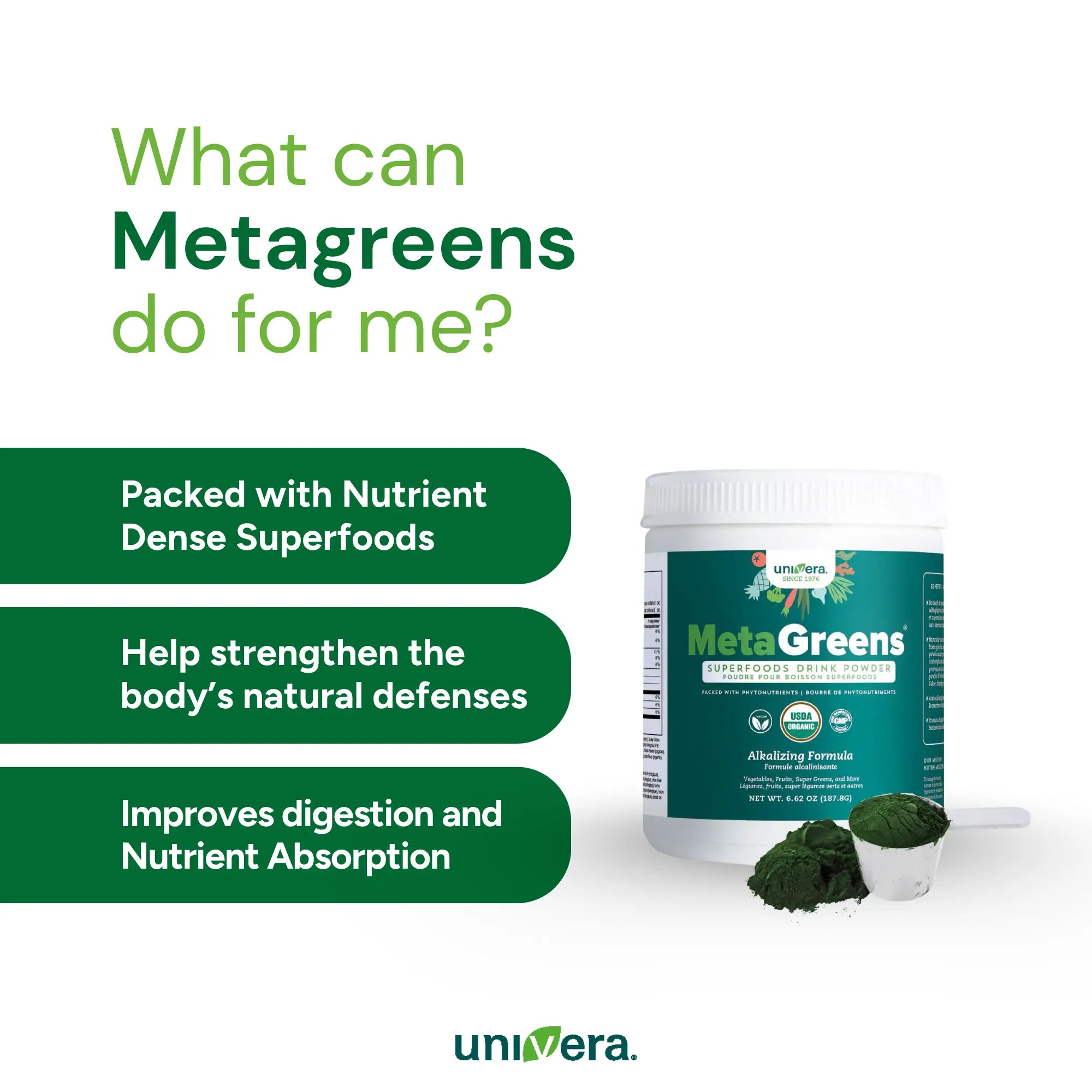 MetaGreens® Univera CA